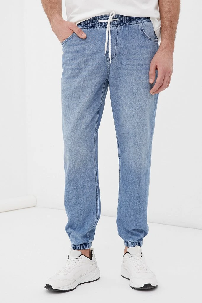 Джинсы jogger fit мужские, Модель FBC25005, Фото №2