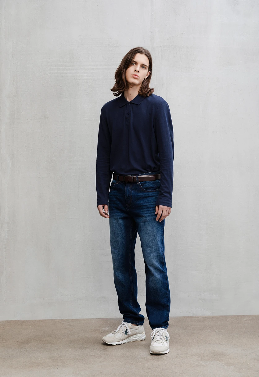 Джинсы tapered fit мужские, Модель FBC25012, Фото №1