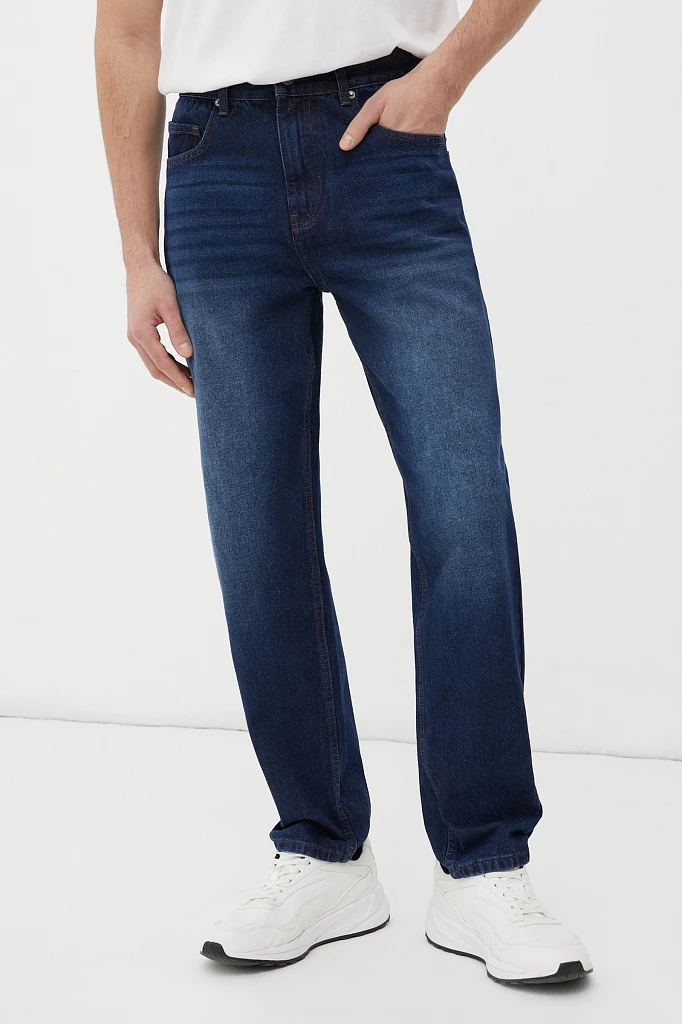 Джинсы tapered fit мужские, Модель FBC25012, Фото №3