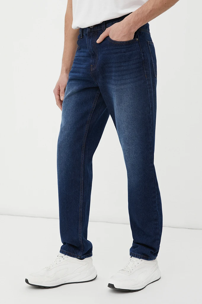 Джинсы tapered fit мужские, Модель FBC25012, Фото №4