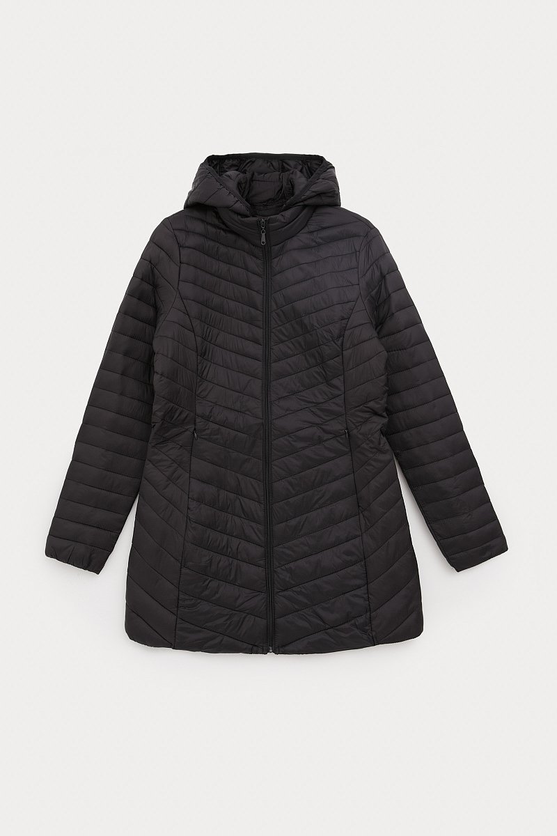 Легкое утепленное пальто женское, Модель FBC110145C, Фото №8