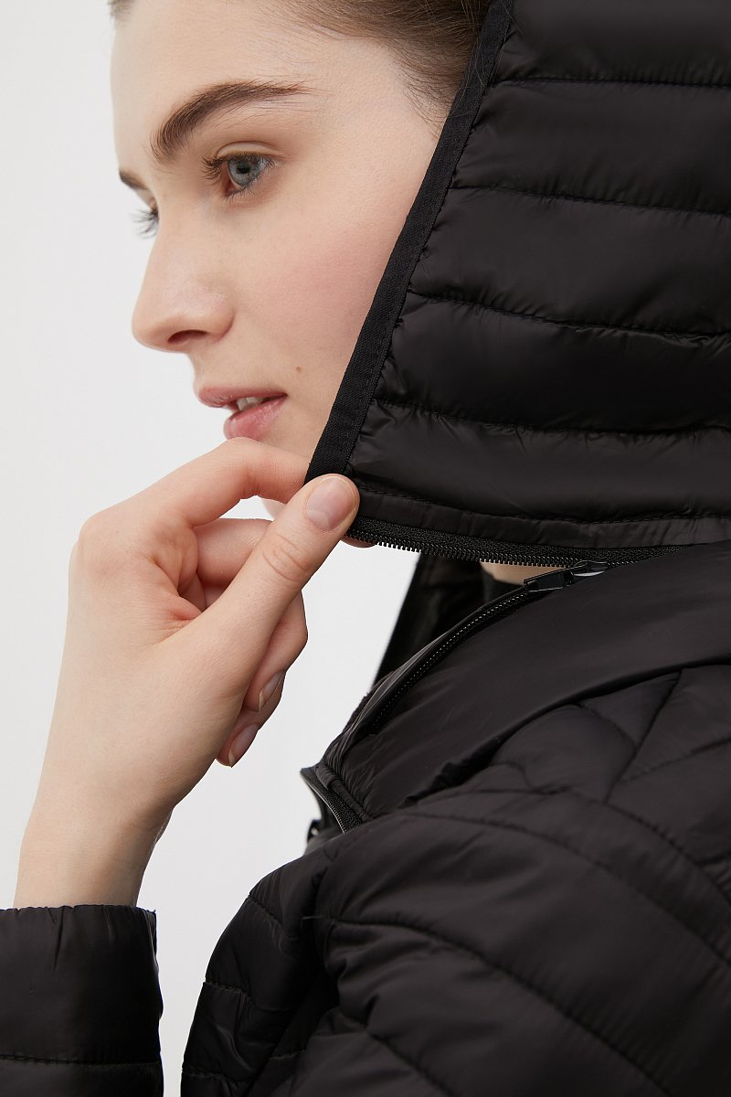Легкое утепленное пальто женское, Модель FBC110145C, Фото №6