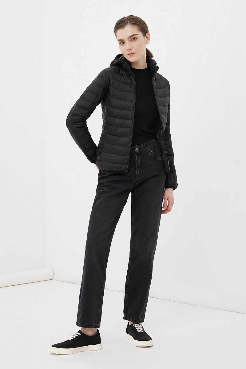 Легкая утепленная куртка женская, Модель FBC110146C, Фото №2