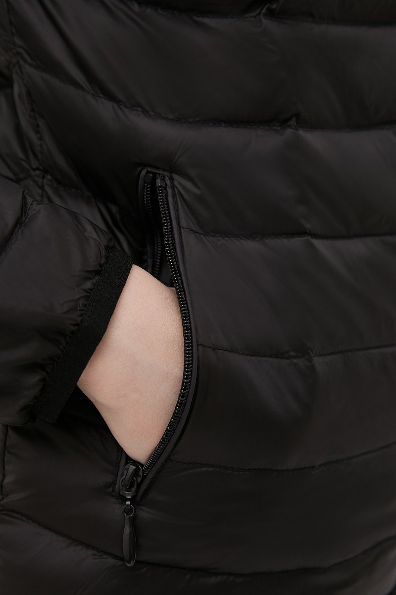 Легкая утепленная куртка женская, Модель FBC110146C, Фото №6