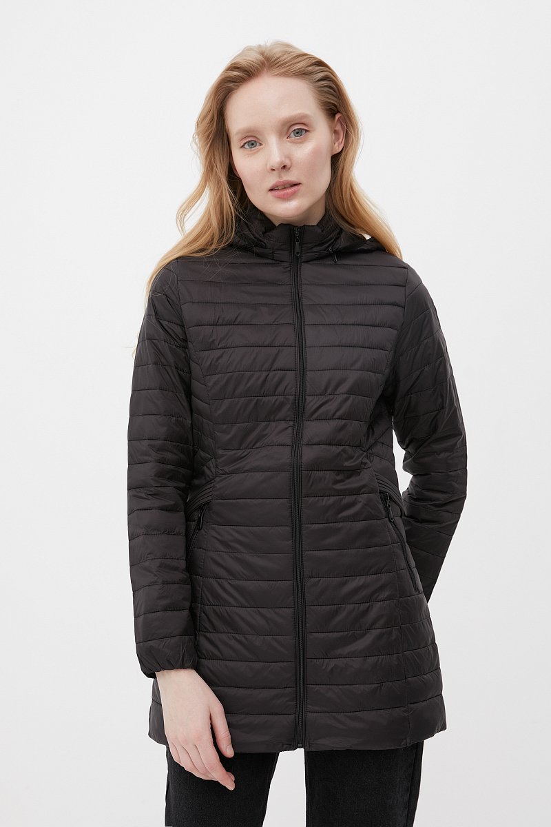 Легкое утепленное пальто женское, Модель FBC110148C, Фото №1