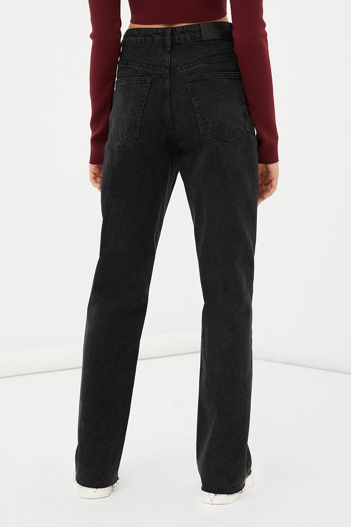 Джинсы женские straight fit, Модель FBC15024, Фото №4