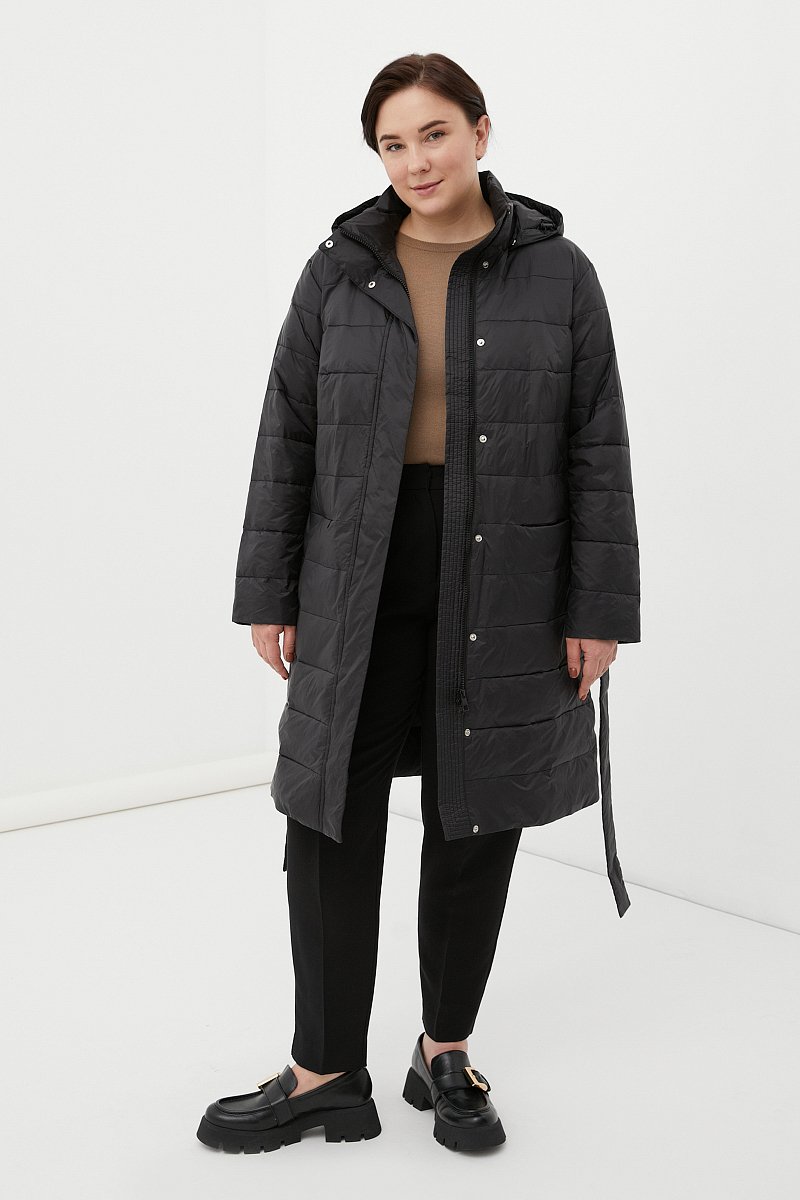 Утепленное пальто женское, Модель FBC16006, Фото №2
