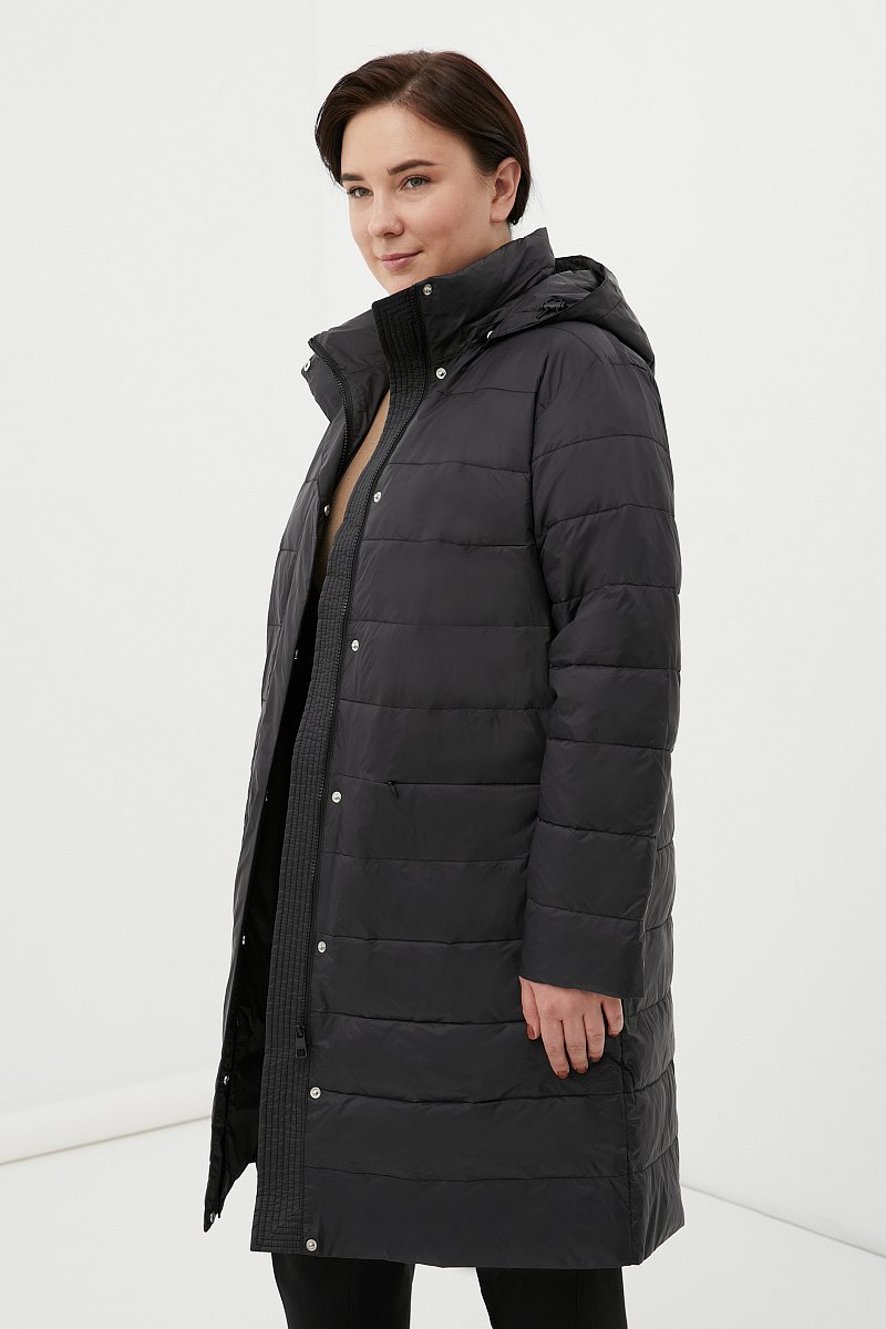 Утепленное пальто женское, Модель FBC16006, Фото №3