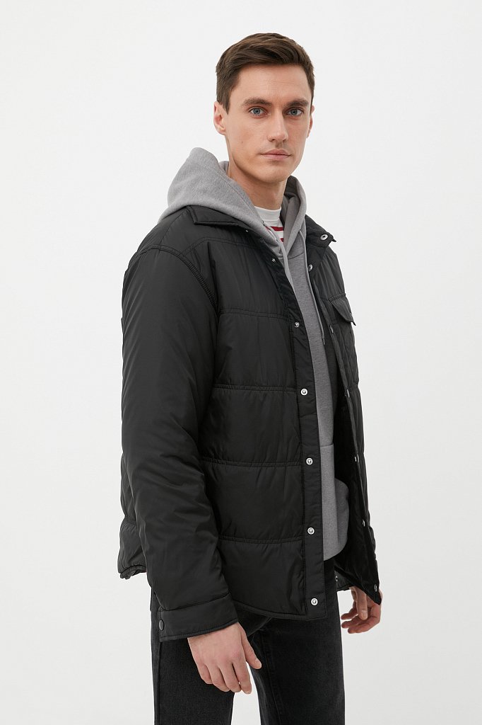 Утепленная куртка мужская, Модель FBC21007, Фото №3