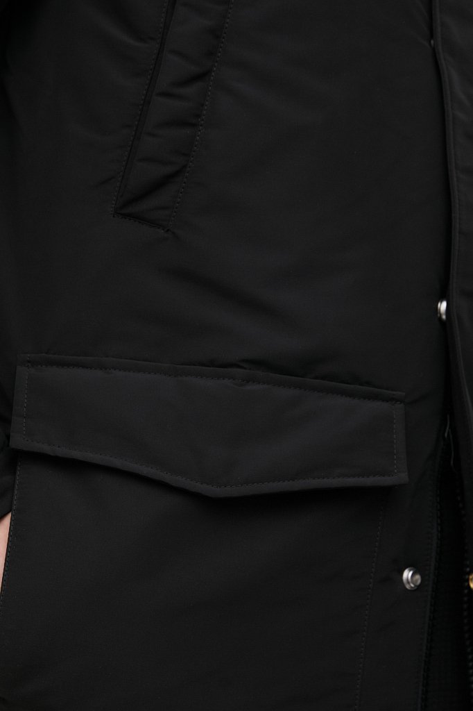 Утепленная куртка без меха мужская, Модель FBC21010, Фото №6
