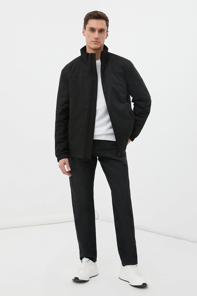 Утепленная куртка без меха мужская, Модель FBC21011, Фото №2