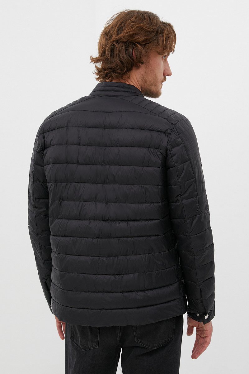 Утепленная куртка без меха мужская, Модель FBC21018, Фото №4