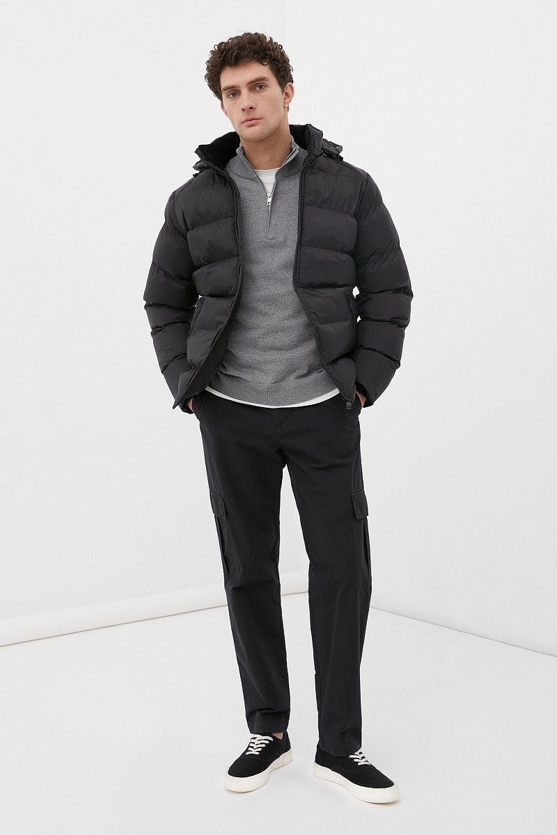 Легкая утепленная куртка мужская, Модель FBC21054C, Фото №2
