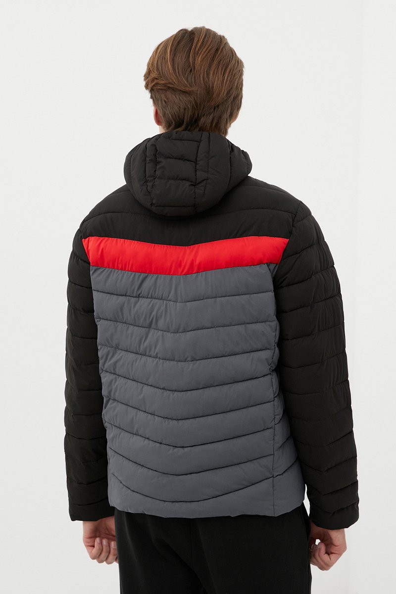 Легкая утепленная куртка мужская, Модель FBC21057C, Фото №5