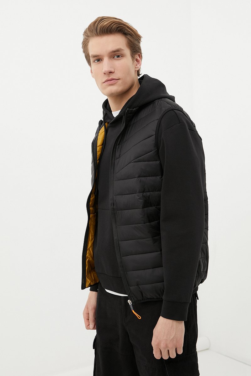 Утепленный мужской жилет стиля casual, Модель FBC21061C, Фото №3