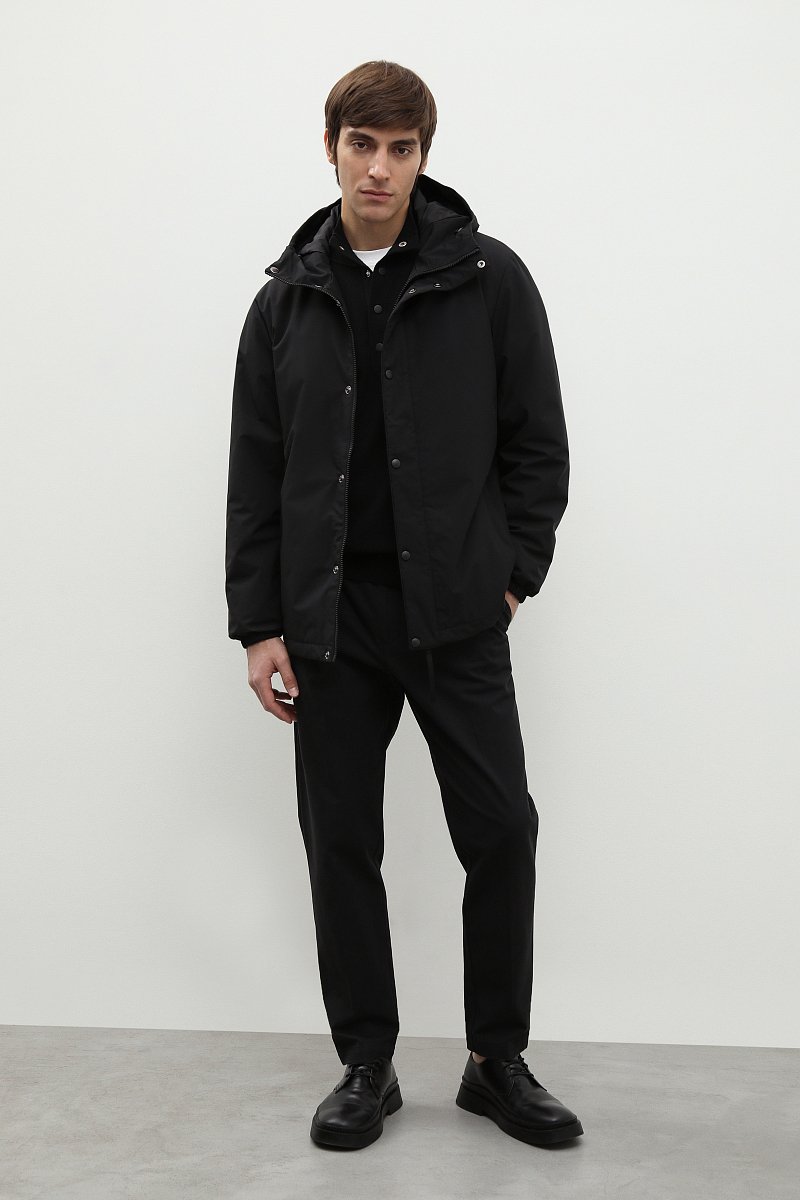 Утепленная куртка с капюшоном, Модель FBC23060, Фото №2