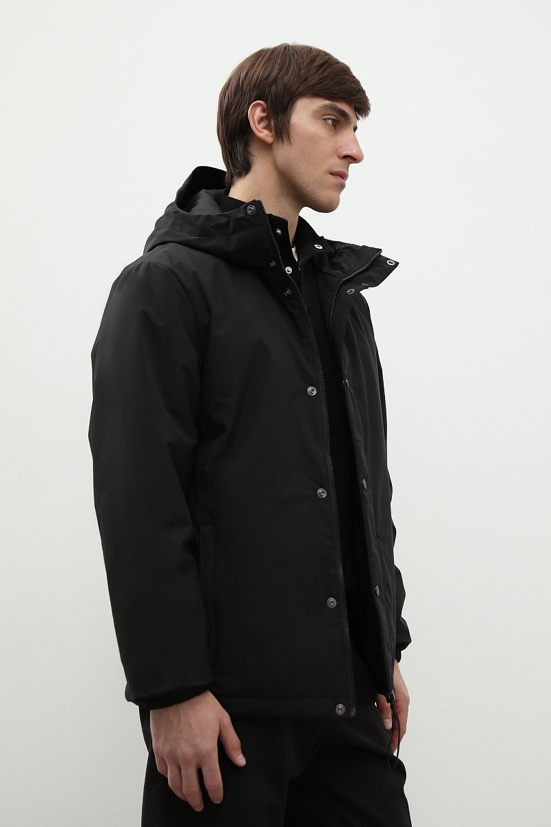 Утепленная куртка с капюшоном, Модель FBC23060, Фото №4