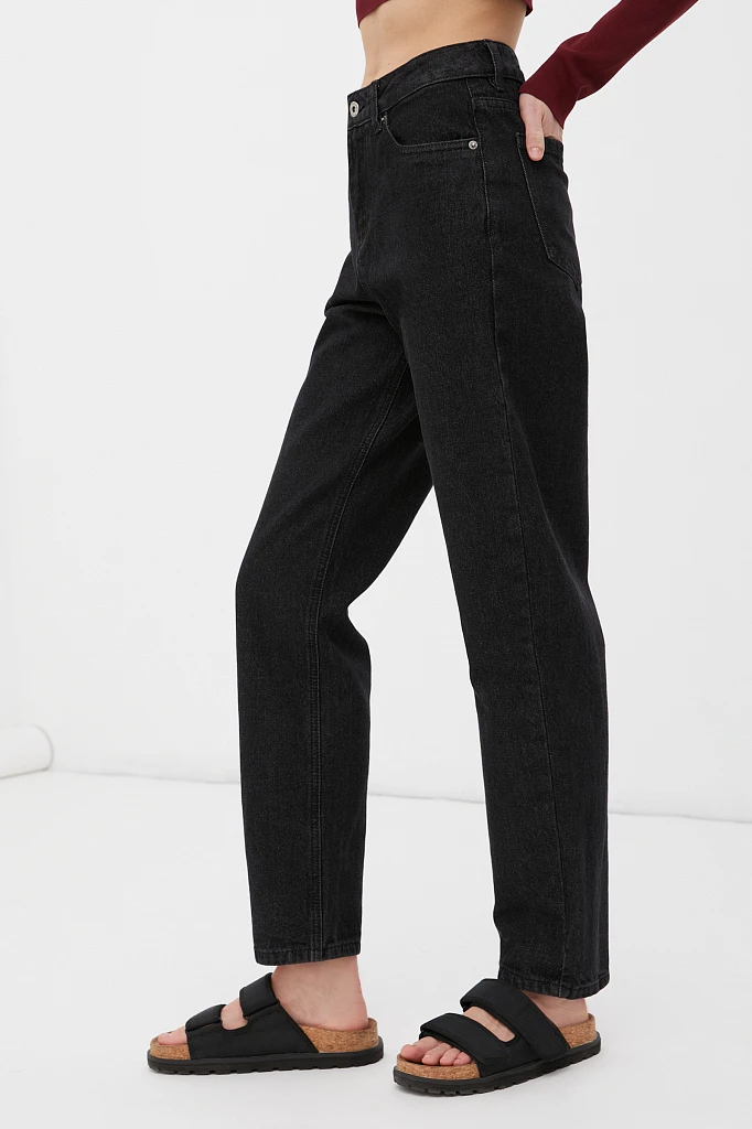 Джинсы straight fit женские, Модель FBC15032, Фото №3