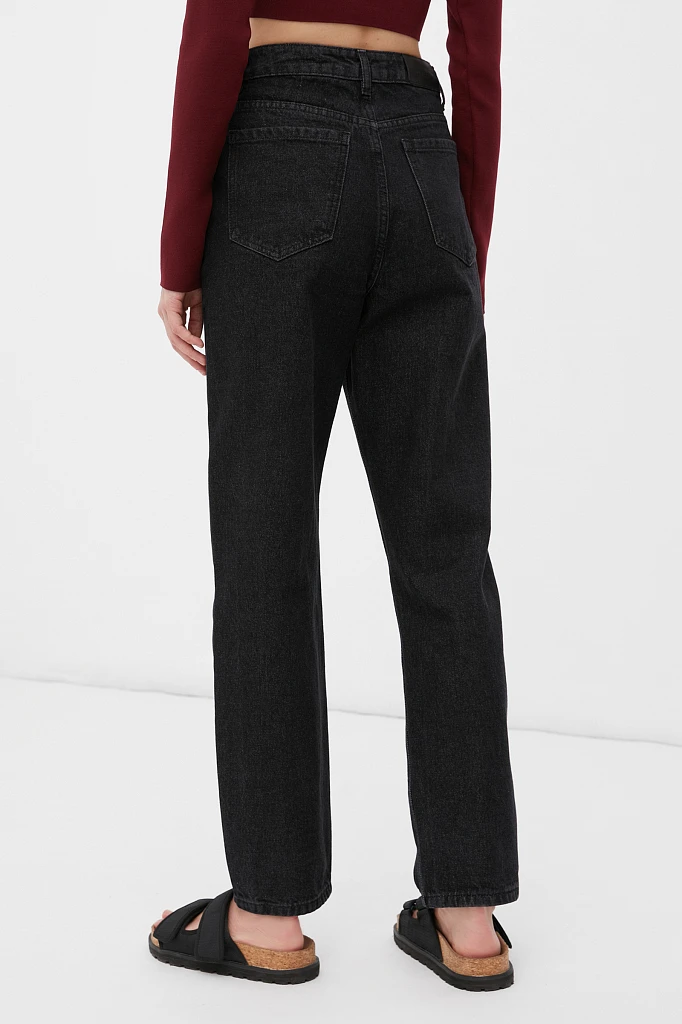Джинсы straight fit женские, Модель FBC15032, Фото №4