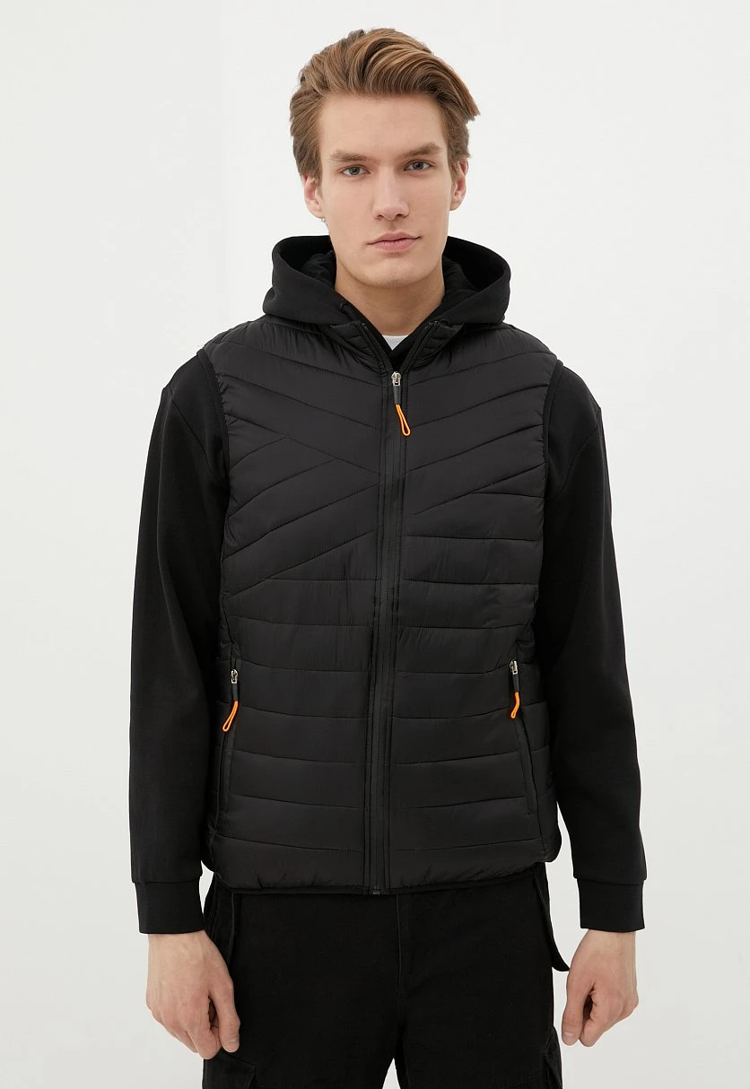 Утепленный мужской жилет стиля casual, Модель FBC21061C, Фото №1