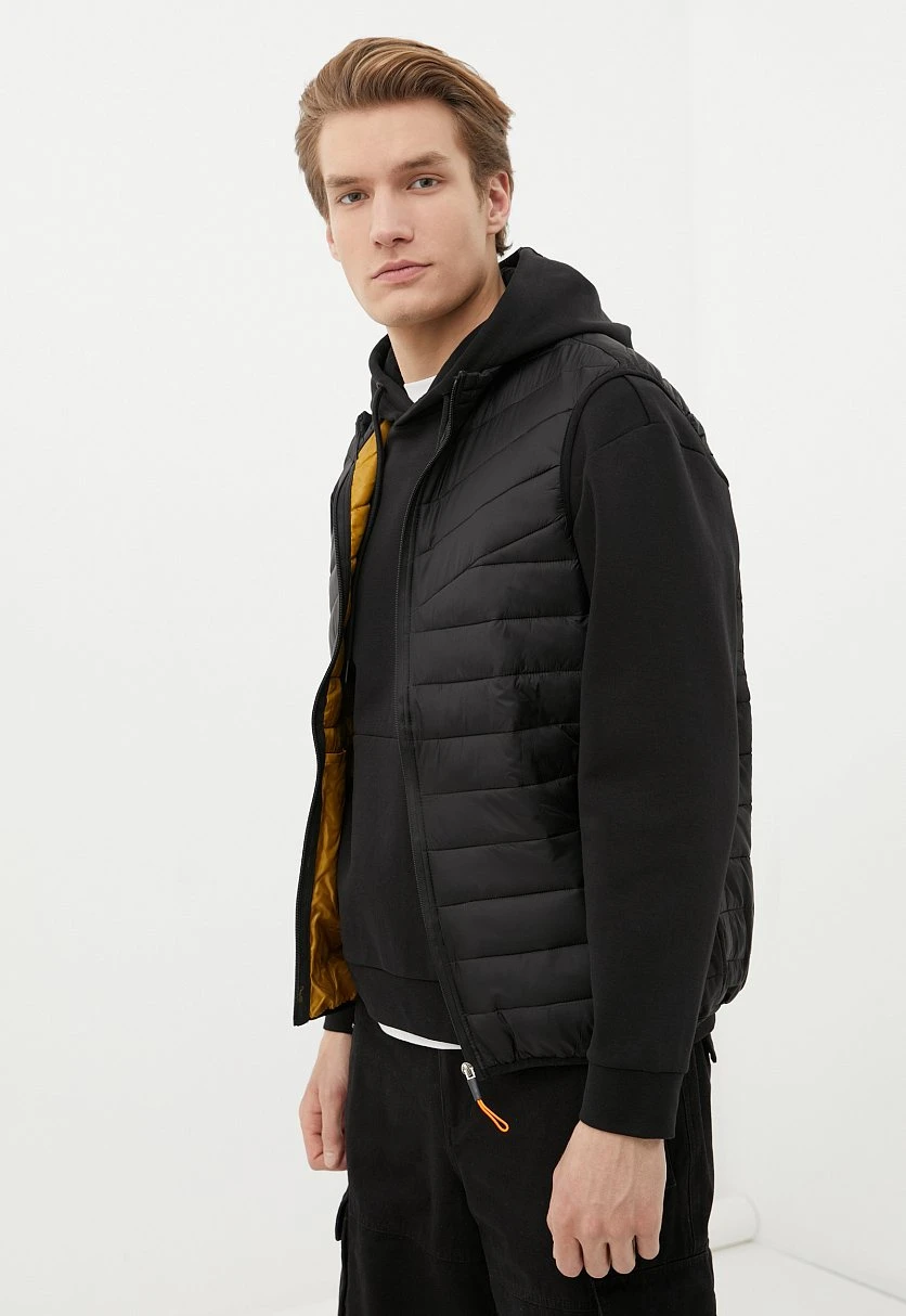 Утепленный мужской жилет стиля casual, Модель FBC21061C, Фото №3