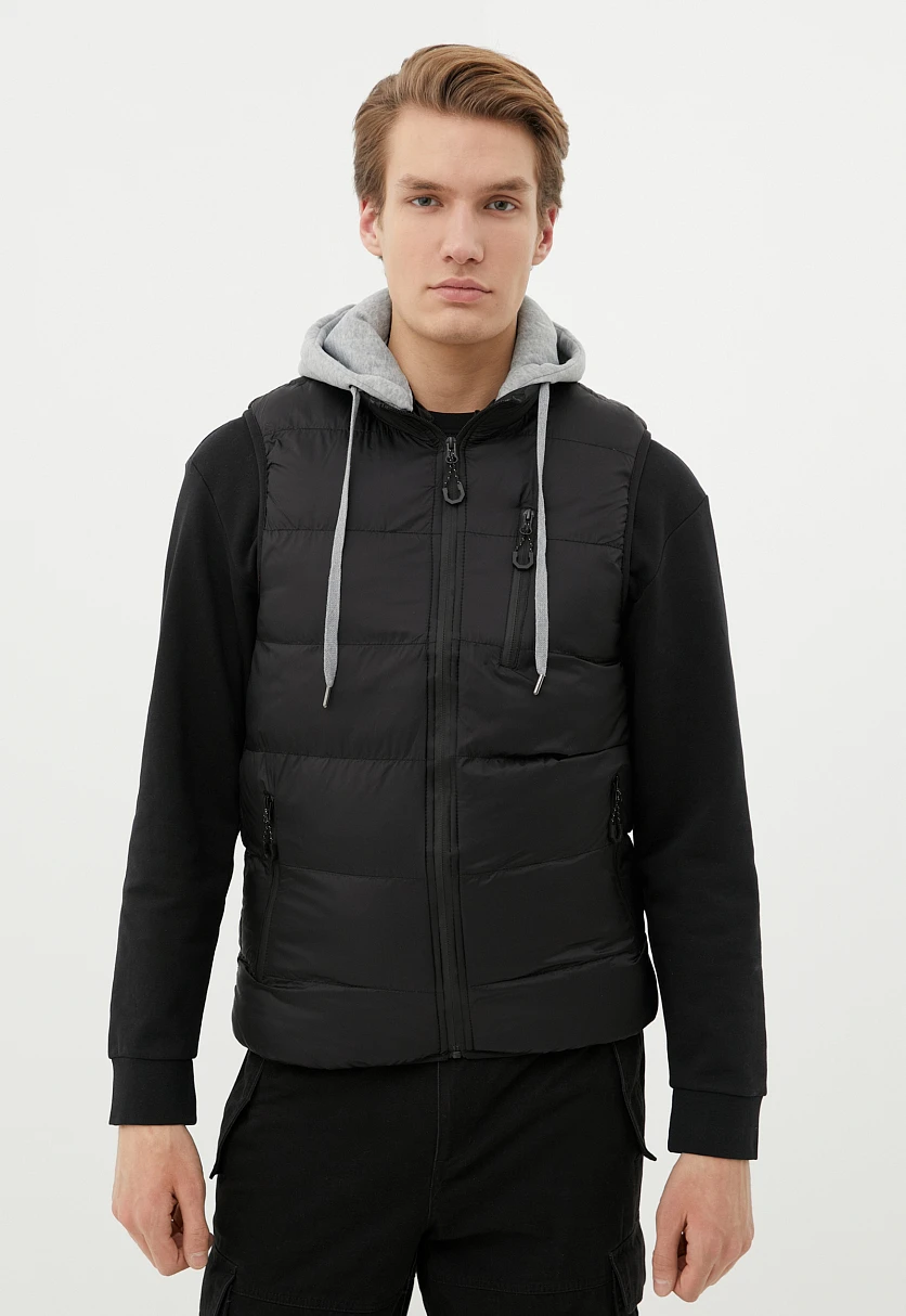 Утепленный мужской жилет стиля casual, Модель FBC21062C, Фото №1