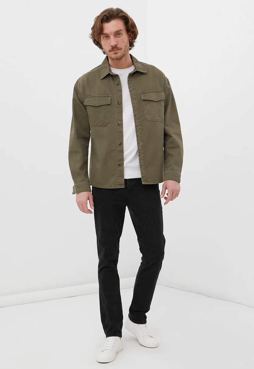 Джинсы straight fit мужские, Модель FBC25018, Фото №1