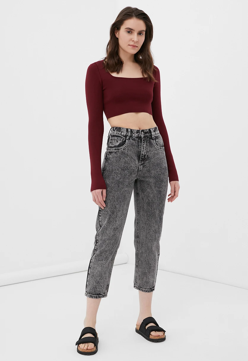 Джинсы tapered fit женские, Модель FBC15003, Фото №1