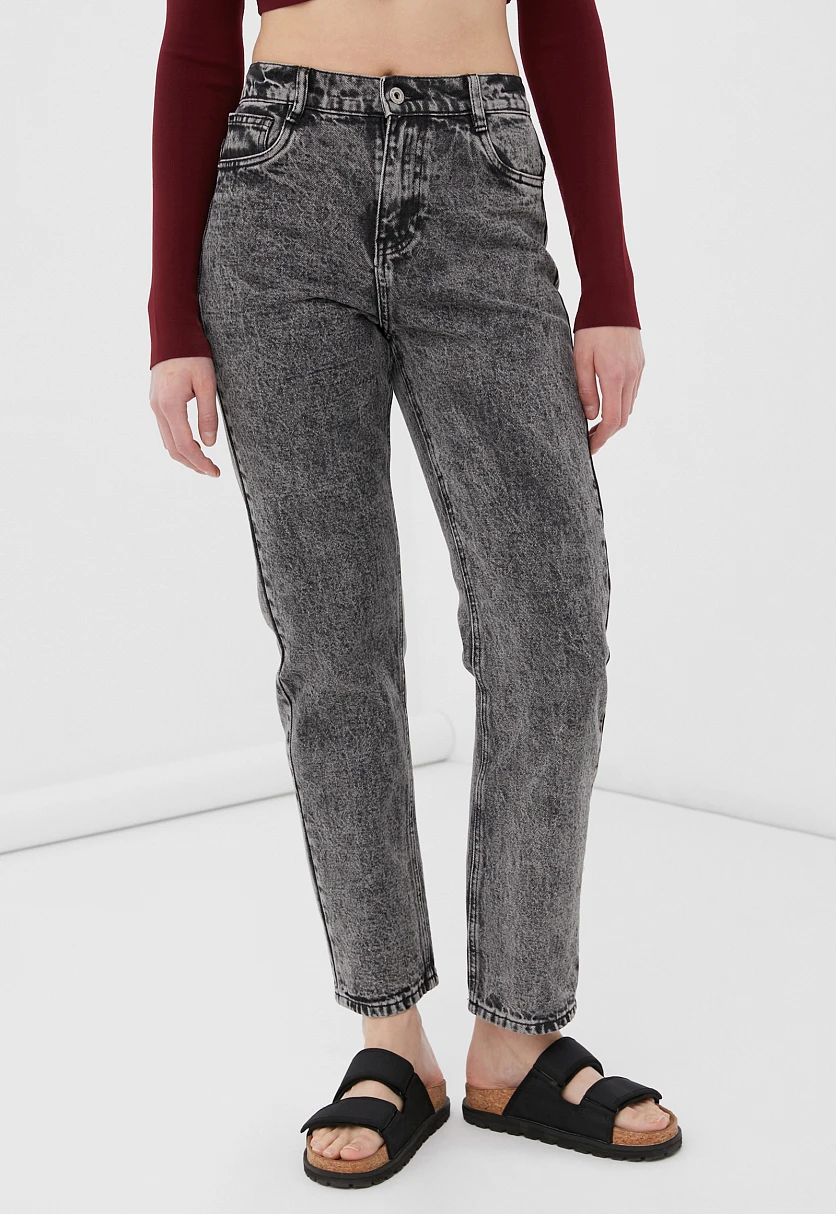 Джинсы straight fit женские, Модель FBC15009, Фото №3
