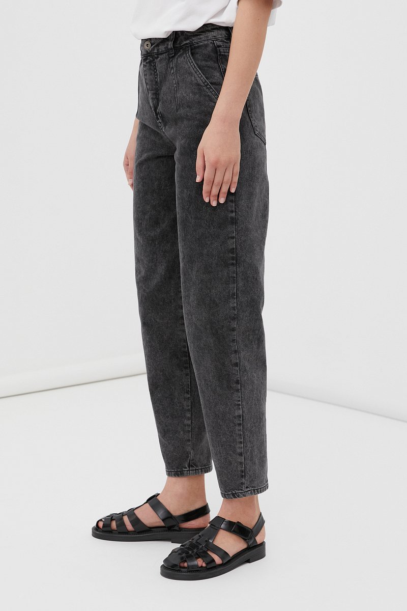 Джинсы женские tapered fit, Модель FBC15023, Фото №3