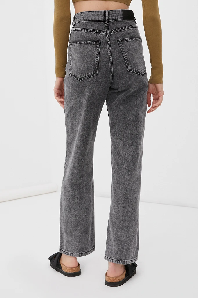 Джинсы straight fit женские, Модель FBC15014, Фото №4