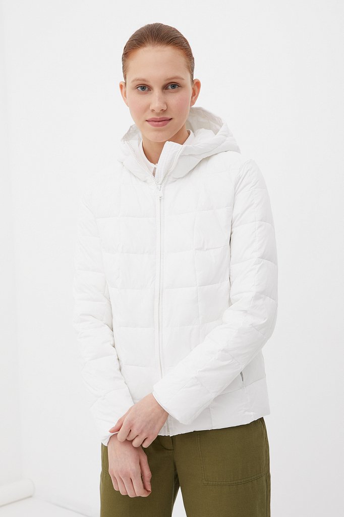 Утепленная женская куртка, Модель FBC11008, Фото №1