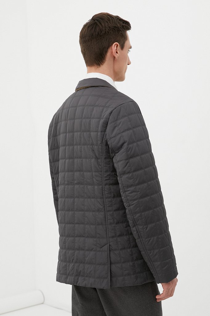 Утепленная куртка без меха мужская, Модель FBC21006, Фото №4