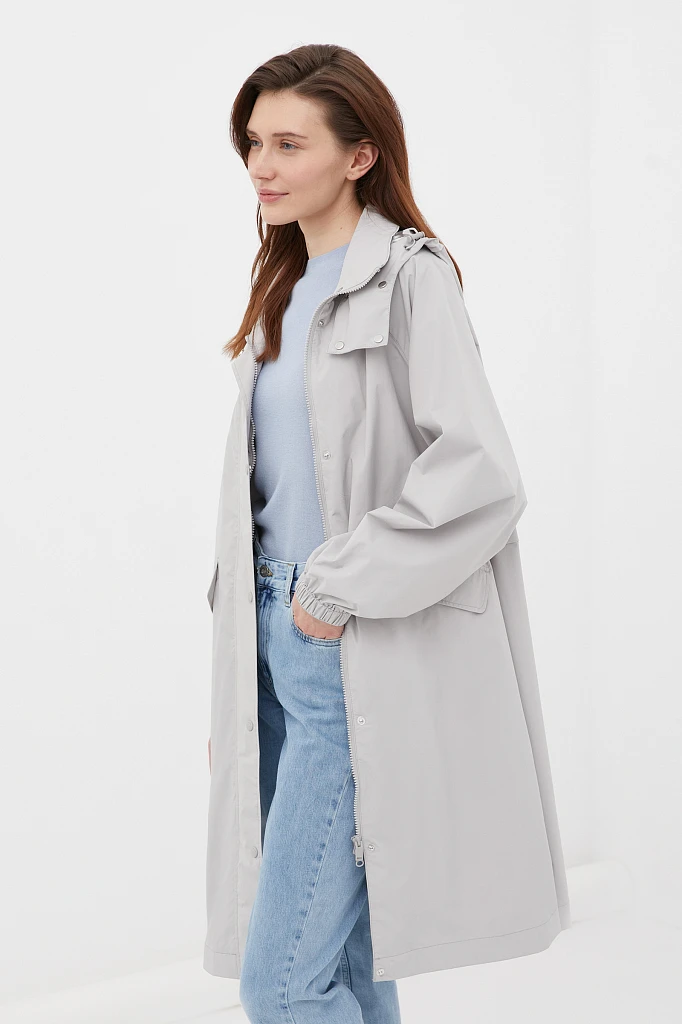 Плащ женский в стиле casual, Модель FBC13018, Фото №3