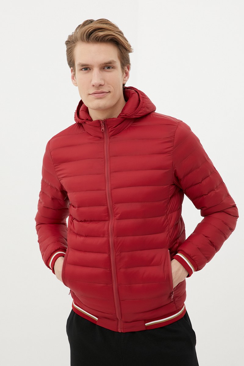 Легкая утепленная куртка мужская, Модель FBC21055C, Фото №1