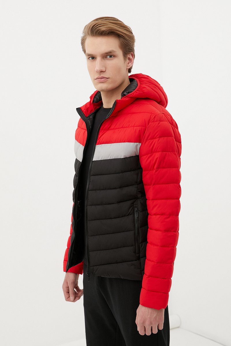 Легкая утепленная куртка мужская, Модель FBC21057C, Фото №3
