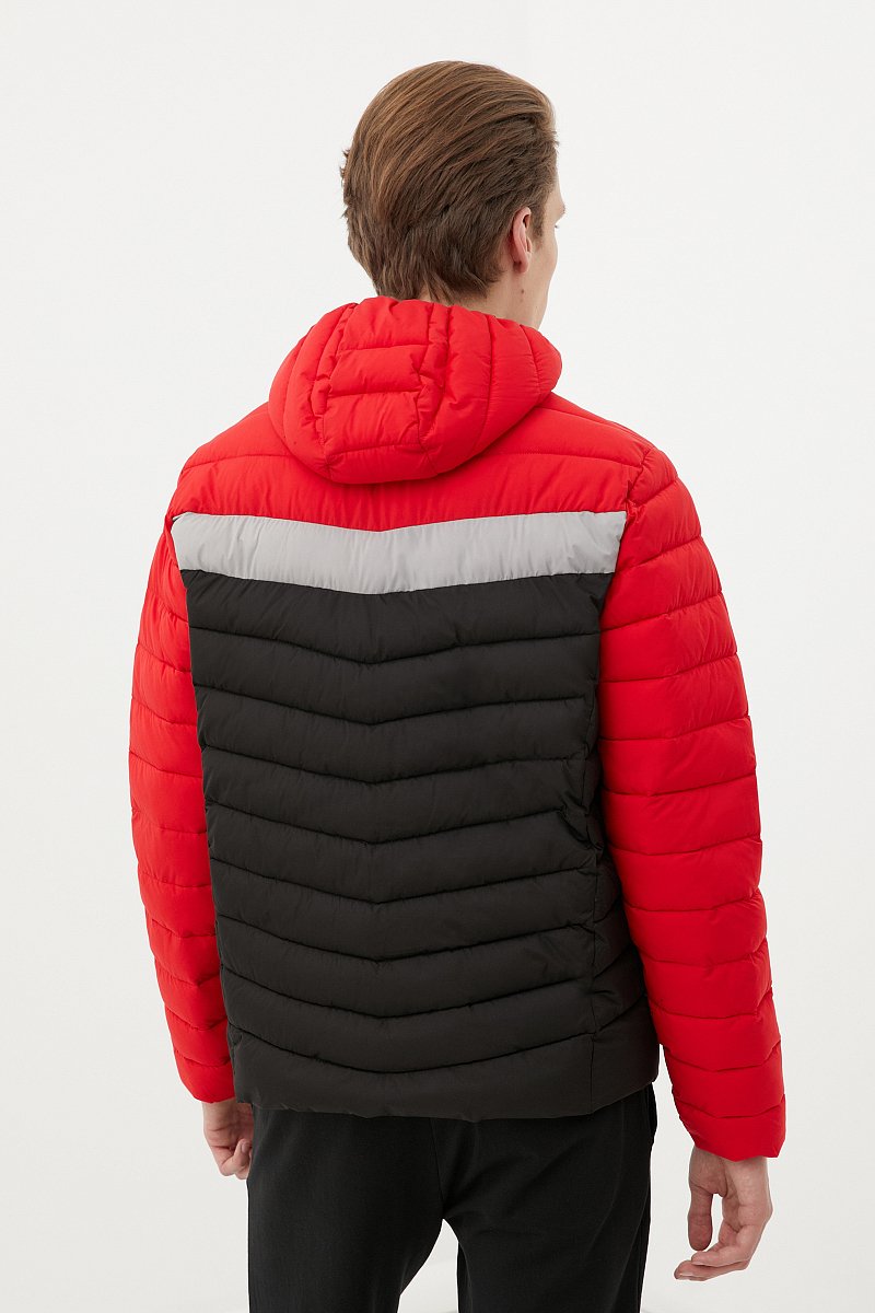 Легкая утепленная куртка мужская, Модель FBC21057C, Фото №5