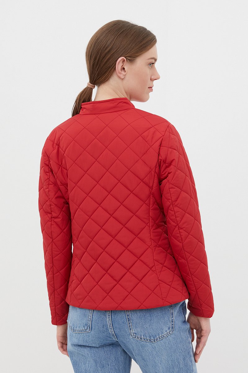 Утепленная женская стеганая куртка, Модель FBC11010, Фото №4