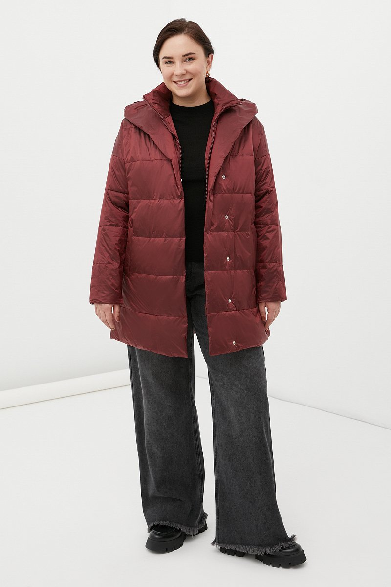 Утепленная женская куртка, Модель FBC16007, Фото №2