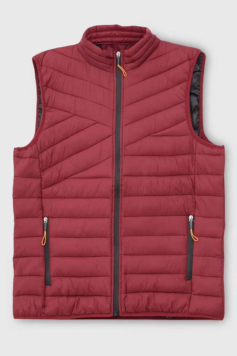 Утепленный мужской жилет стиля casual, Модель FBC21061C, Фото №8