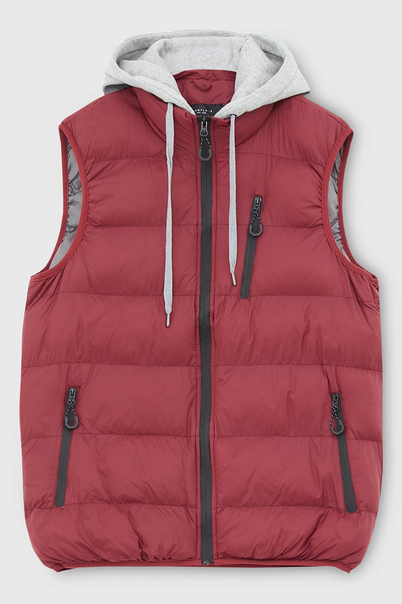 Утепленный мужской жилет стиля casual, Модель FBC21062C, Фото №8