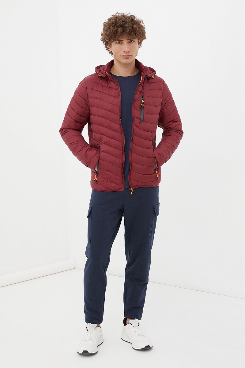 Легкая утепленная куртка мужская, Модель FBC21063C, Фото №2