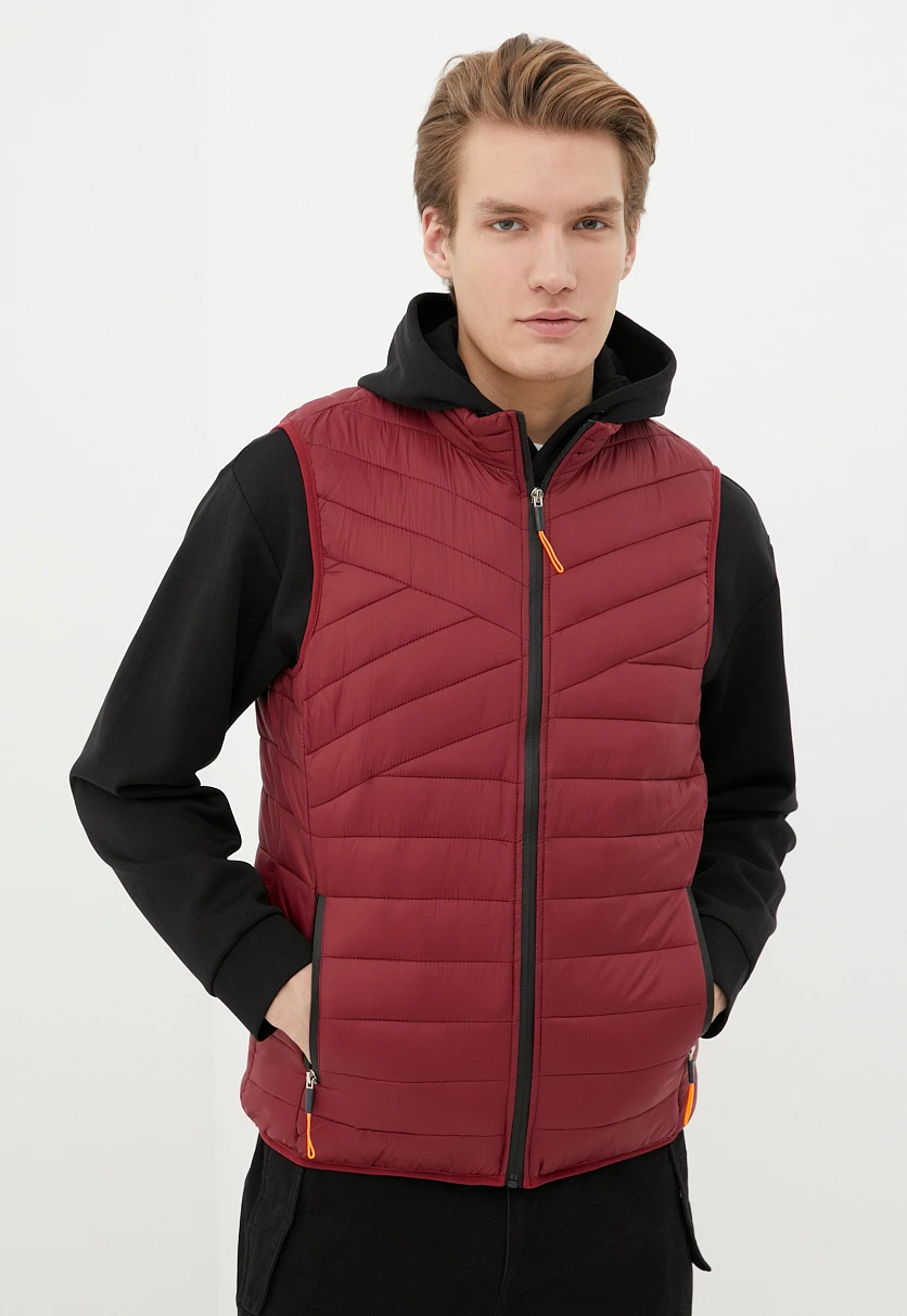 Утепленный мужской жилет стиля casual, Модель FBC21061C, Фото №1