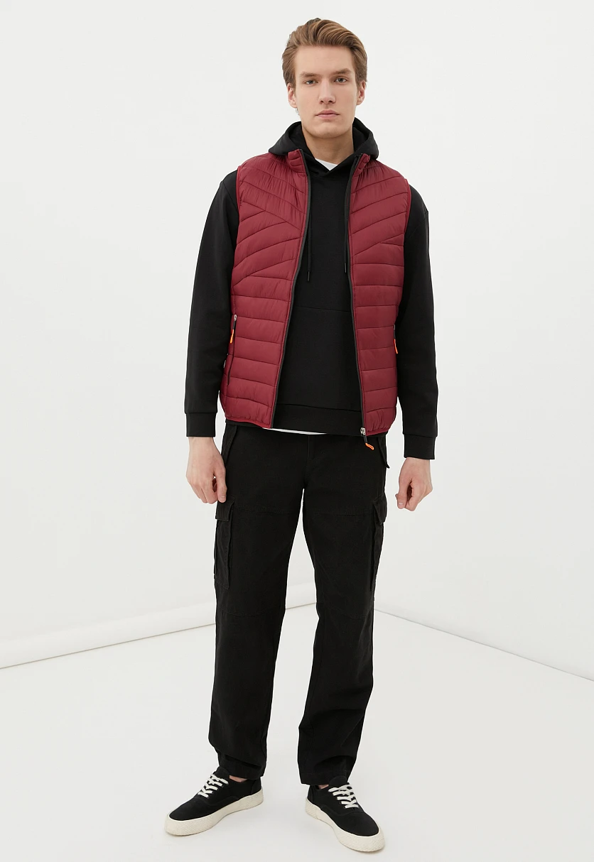 Утепленный мужской жилет стиля casual, Модель FBC21061C, Фото №2