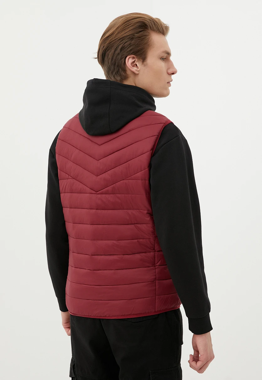 Утепленный мужской жилет стиля casual, Модель FBC21061C, Фото №5