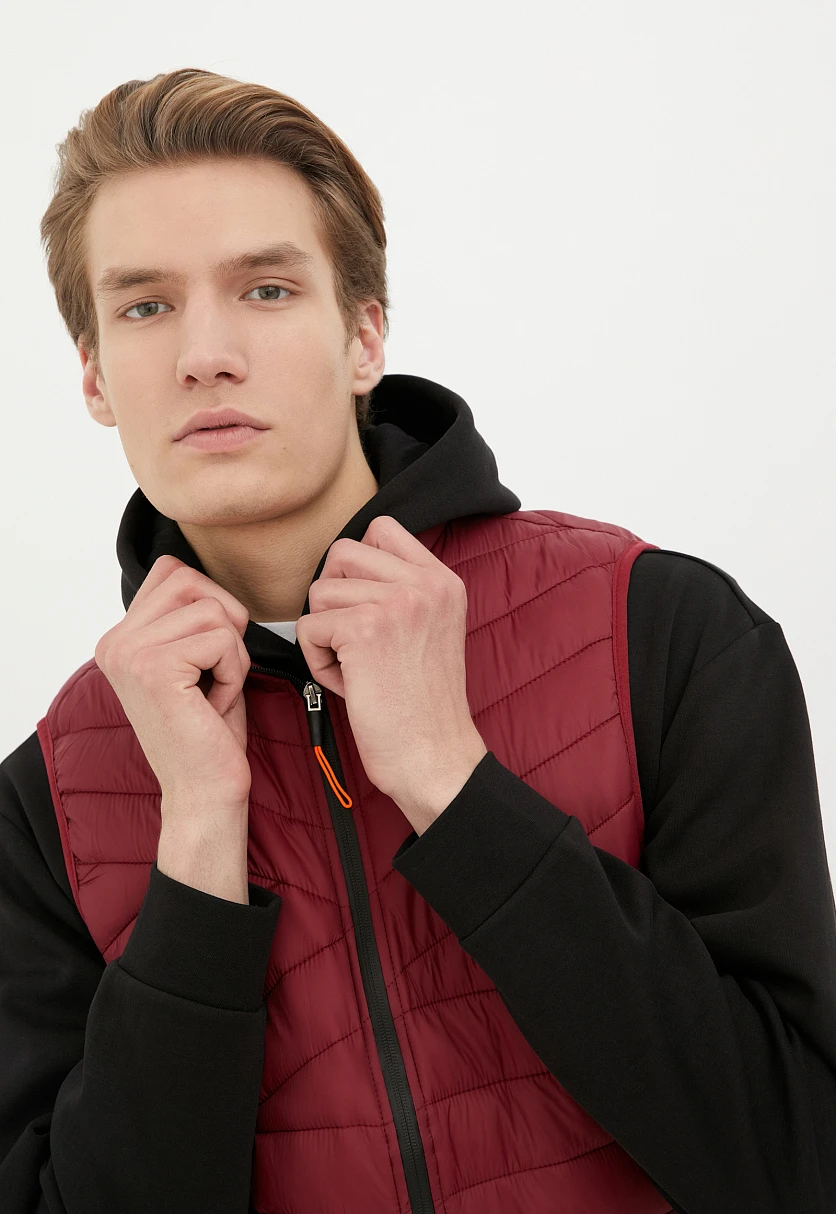 Утепленный мужской жилет стиля casual, Модель FBC21061C, Фото №6