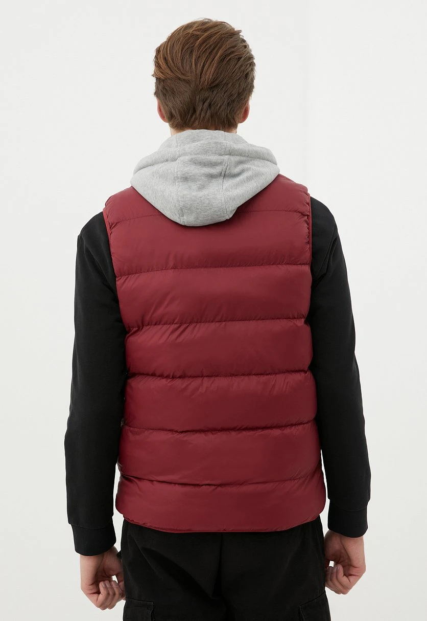 Утепленный мужской жилет стиля casual, Модель FBC21062C, Фото №5