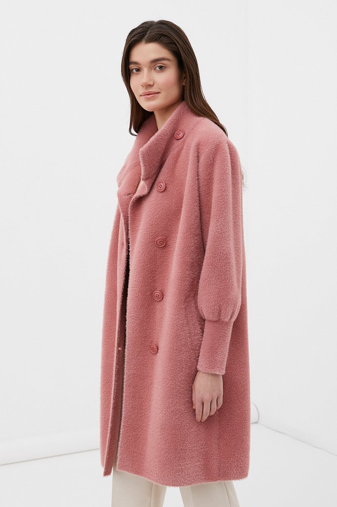Трикотажное пальто женское, Модель FBC11145, Фото №3