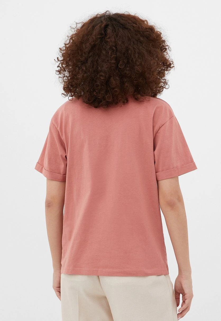 Футболка oversize с принтом женская, Модель FBC11087-1P, Фото №4