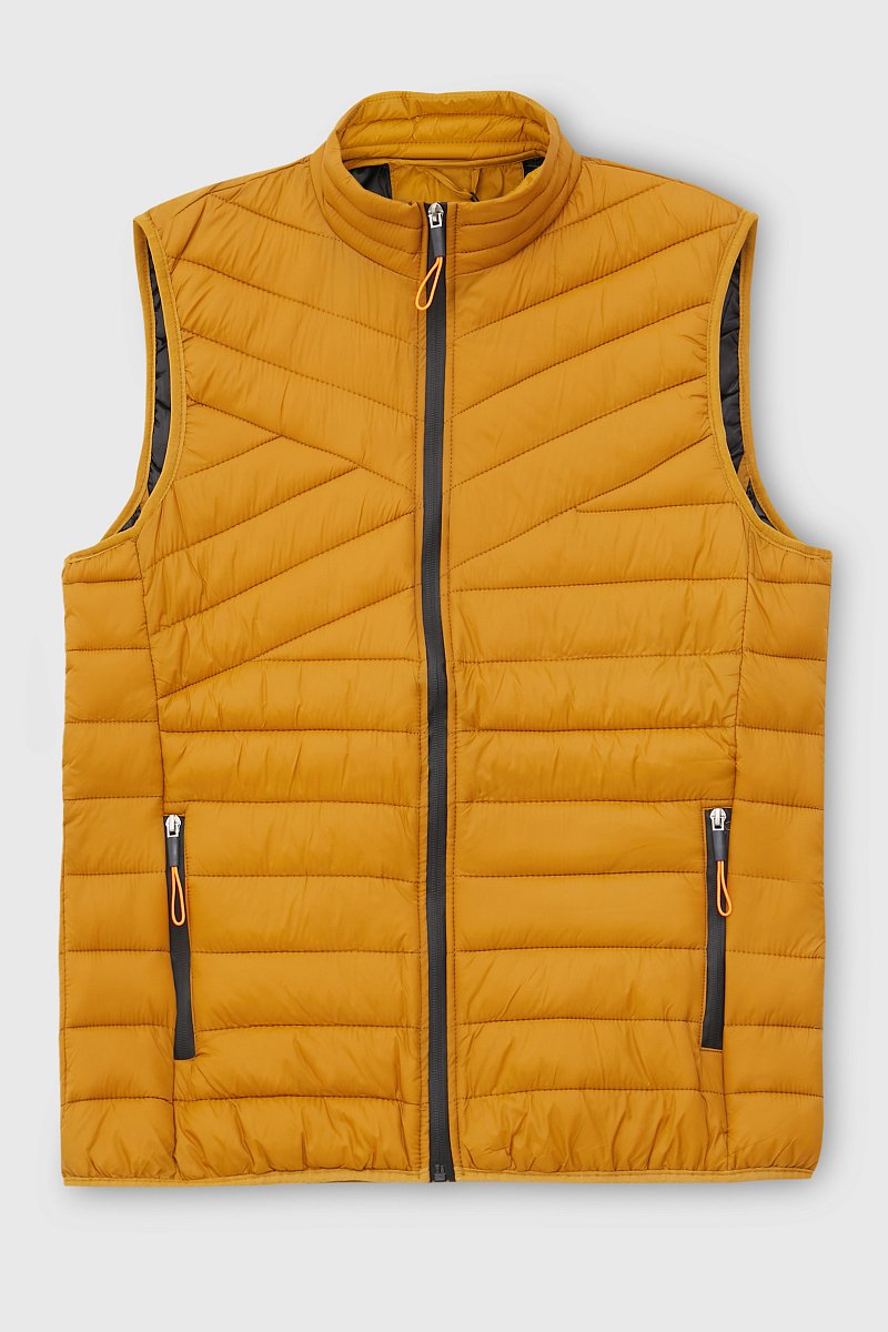 Утепленный мужской жилет стиля casual, Модель FBC21061C, Фото №8